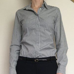 Women's J. Crew stretch button down shirt TALL 4
